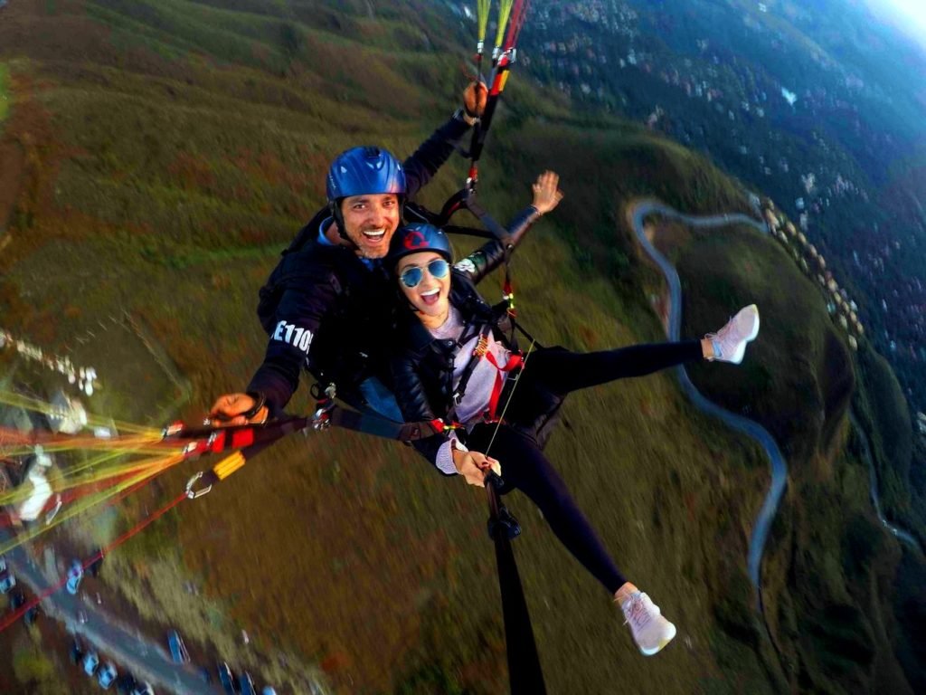 Voo Duplo de Parapente Em BH - Topo do Mundo