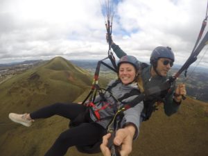 parapente Serra da Moeda voo duplo