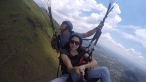 Serra da Moeda paraglider (parapente)